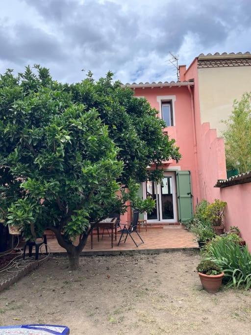 Maison De Village Vintage Avec Grand Jardin Elne Exterior foto