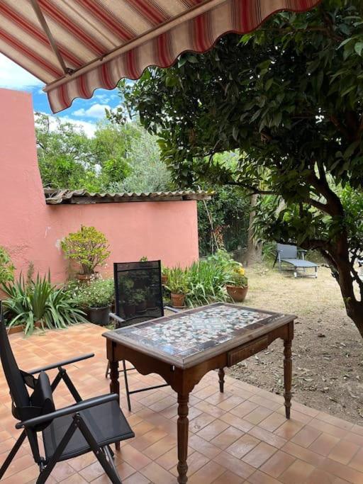 Maison De Village Vintage Avec Grand Jardin Elne Exterior foto